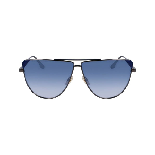 Victoria Beckham Blue Metal Sunglasses
