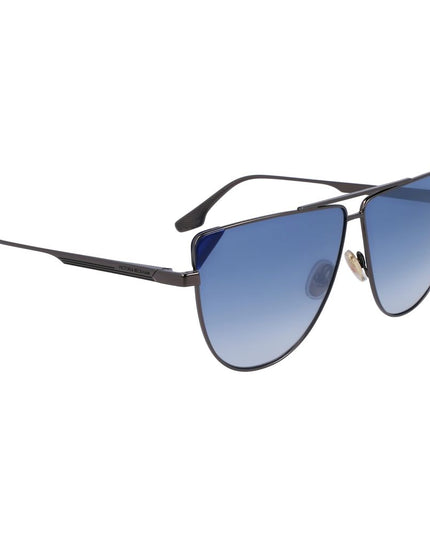 Victoria Beckham Blue Metal Sunglasses