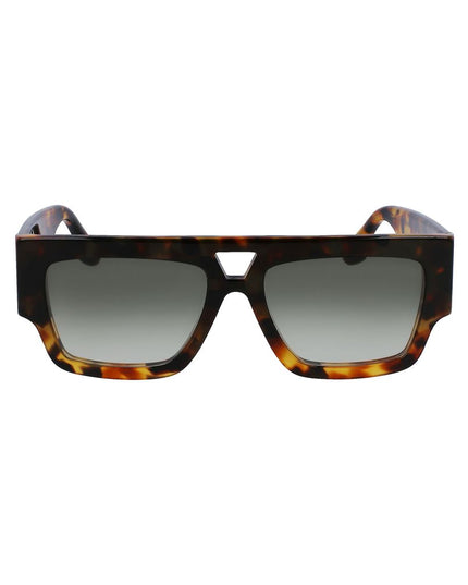 Victoria Beckham Brown Acetate Sunglasses