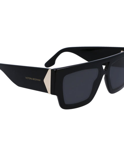 Victoria Beckham Black Acetate Sunglasses