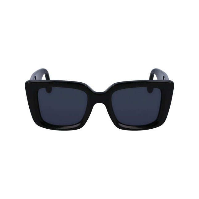 Victoria Beckham Black Acetate Sunglasses