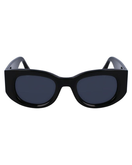 Victoria Beckham Black Acetate Sunglasses