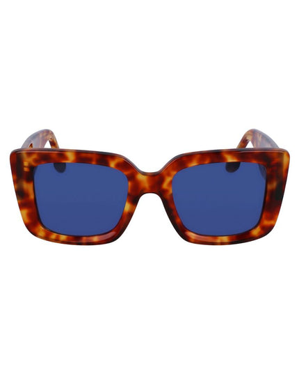 Victoria Beckham Brown Acetate Sunglasses