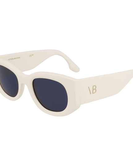 Victoria Beckham Gray Acetate Sunglasses