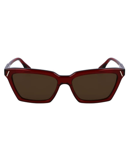 Victoria Beckham Red Acetate Sunglasses