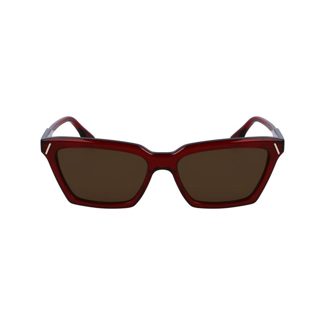 Victoria Beckham Red Acetate Sunglasses