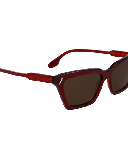 Victoria Beckham Red Acetate Sunglasses