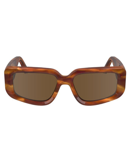 Victoria Beckham Brown Acetate Sunglasses