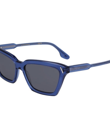 Victoria Beckham Blue Acetate Sunglasses