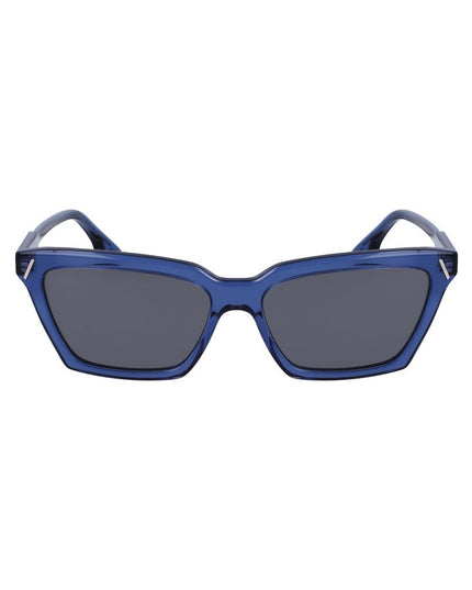 Victoria Beckham Blue Acetate Sunglasses
