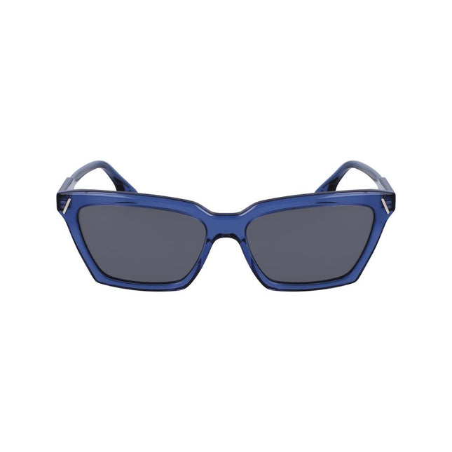 Victoria Beckham Blue Acetate Sunglasses