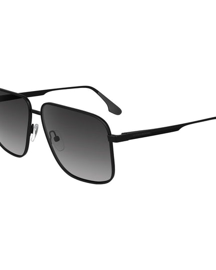 Victoria Beckham Black Metal Sunglasses