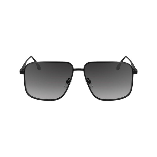 Victoria Beckham Black Metal Sunglasses