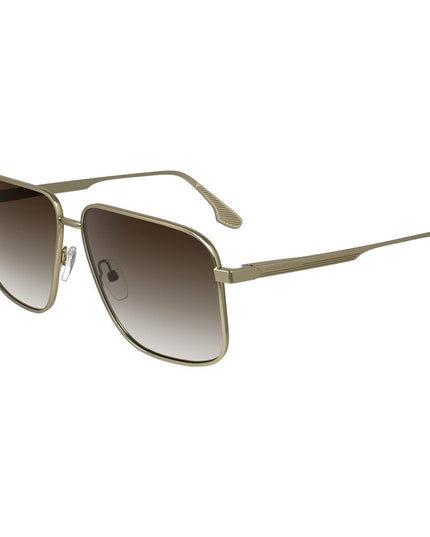 Victoria Beckham Gold Metal Sunglasses