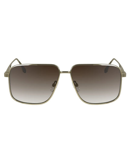 Victoria Beckham Gold Metal Sunglasses