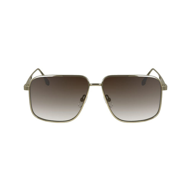 Victoria Beckham Gold Metal Sunglasses