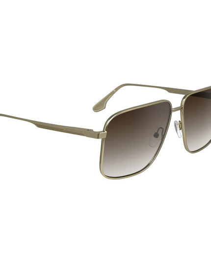 Victoria Beckham Gold Metal Sunglasses