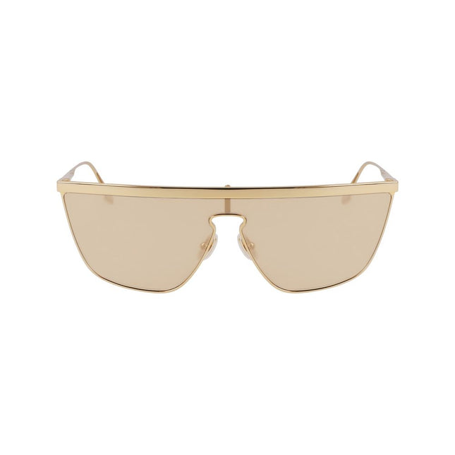 Victoria Beckham Gold Metal Sunglasses