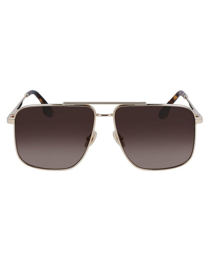Victoria Beckham Gold Metal Sunglasses