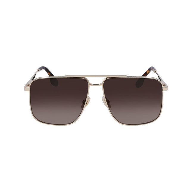 Victoria Beckham Gold Metal Sunglasses