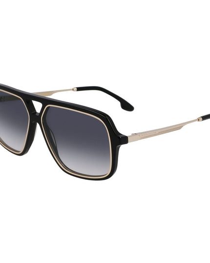 Victoria Beckham Black Acetate Sunglasses