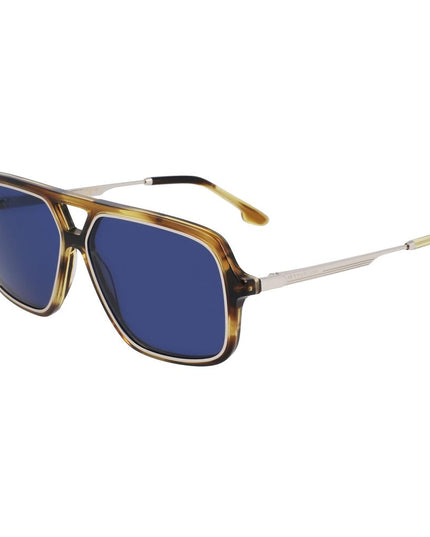 Victoria Beckham Brown Acetate Sunglasses