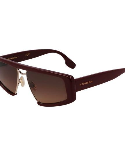 Victoria Beckham Red Metal Sunglasses