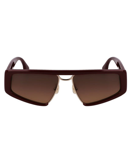 Victoria Beckham Red Metal Sunglasses