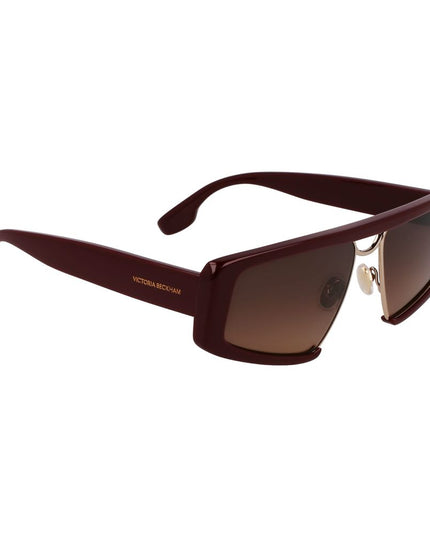 Victoria Beckham Red Metal Sunglasses