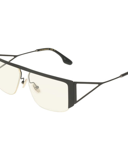 Victoria Beckham Black Metal Sunglasses