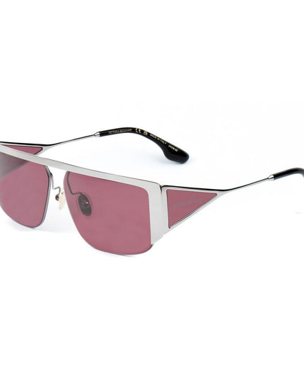 Victoria Beckham Gray Metal Sunglasses