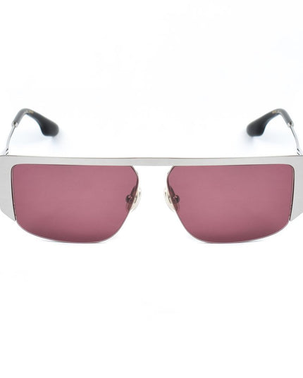 Victoria Beckham Gray Metal Sunglasses