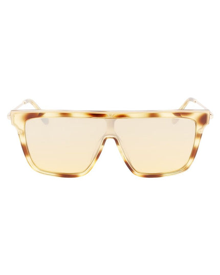 Victoria Beckham Brown Acetate Sunglasses