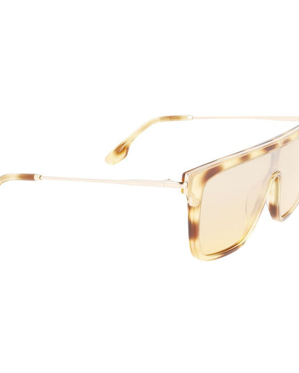Victoria Beckham Brown Acetate Sunglasses