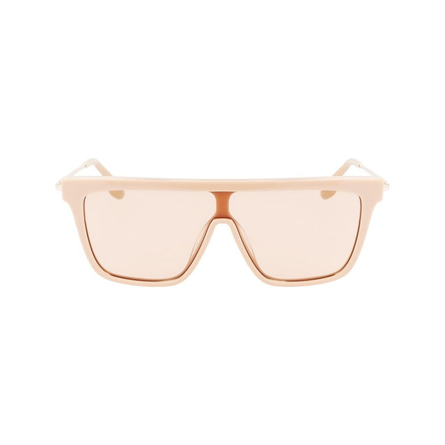 Victoria Beckham Beige Acetate Sunglasses