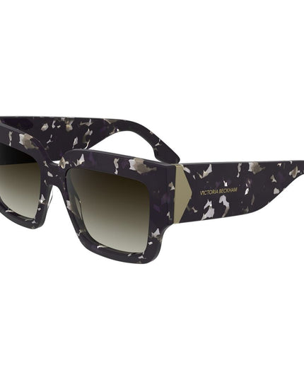 Victoria Beckham Black Acetate Sunglasses