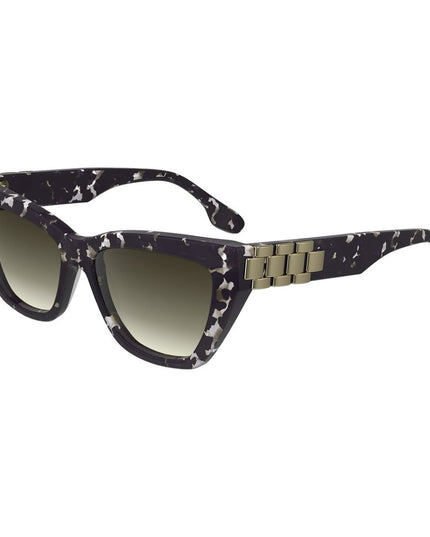 Victoria Beckham Black Acetate Sunglasses