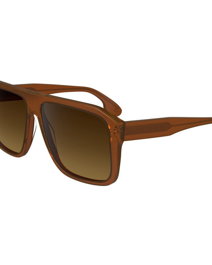 Victoria Beckham Brown Acetate Sunglasses