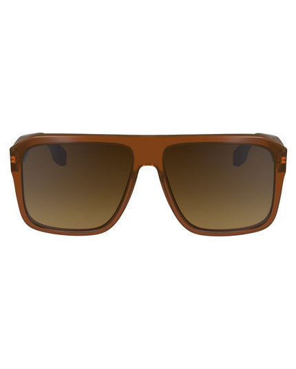 Victoria Beckham Brown Acetate Sunglasses