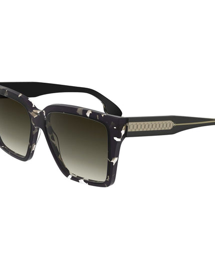 Victoria Beckham Brown Acetate Sunglasses