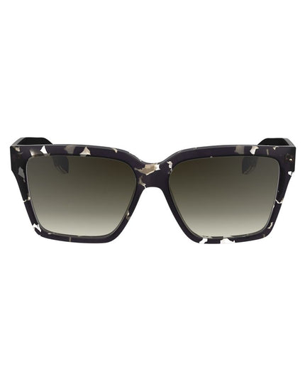 Victoria Beckham Brown Acetate Sunglasses