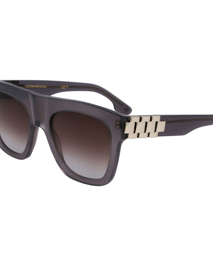 Victoria Beckham White Acetate Sunglasses