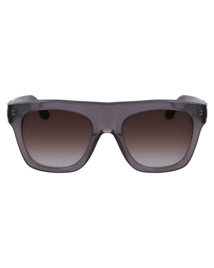 Victoria Beckham White Acetate Sunglasses
