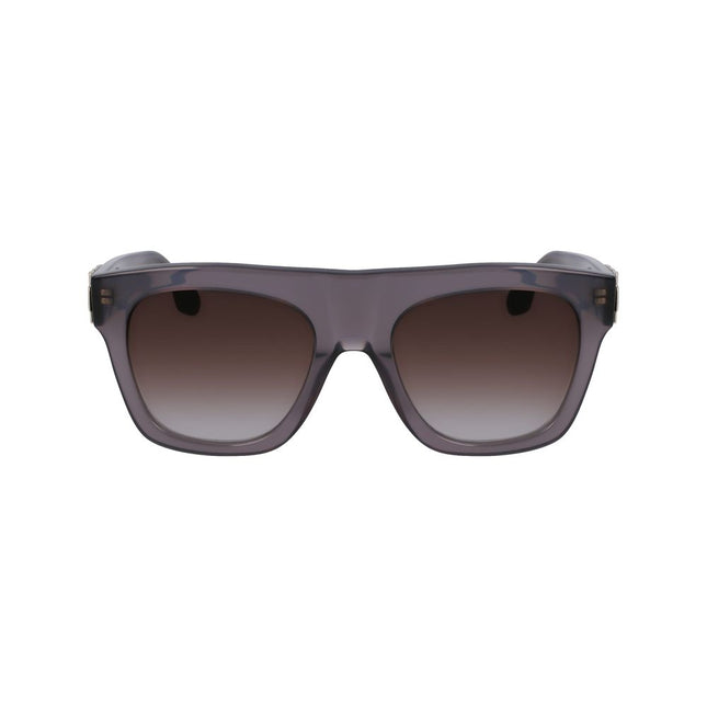 Victoria Beckham White Acetate Sunglasses