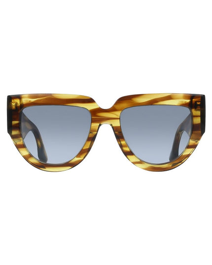 Victoria Beckham Brown Acetate Sunglasses