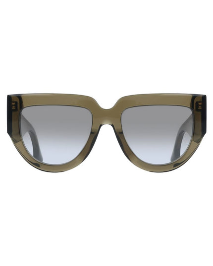 Victoria Beckham Brown Acetate Sunglasses