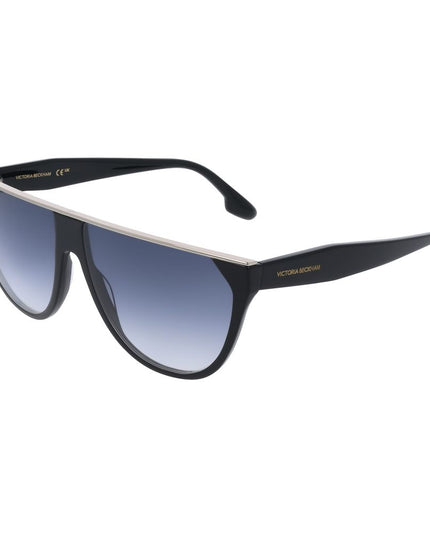 Victoria Beckham Black Acetate Sunglasses