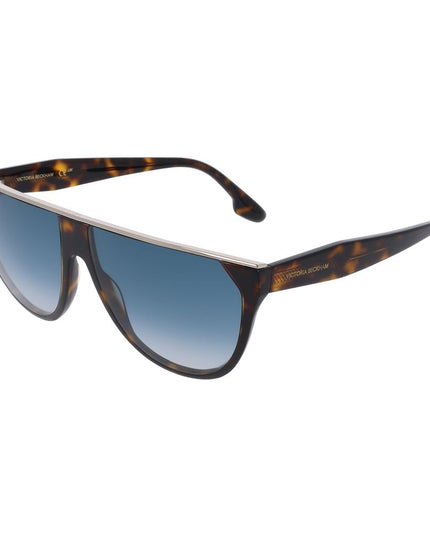 Victoria Beckham Brown Acetate Sunglasses