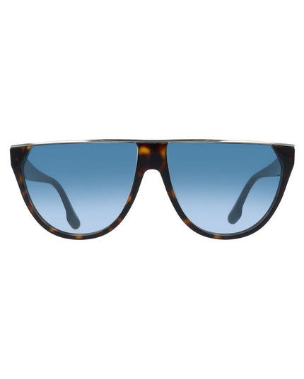 Victoria Beckham Brown Acetate Sunglasses