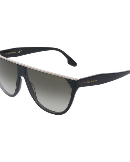 Victoria Beckham Green Acetate Sunglasses